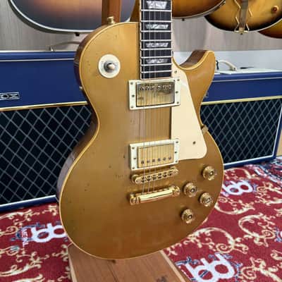 Gibson Les Paul Deluxe 1975 Goldtop MOD Pick up Humbucker image 3