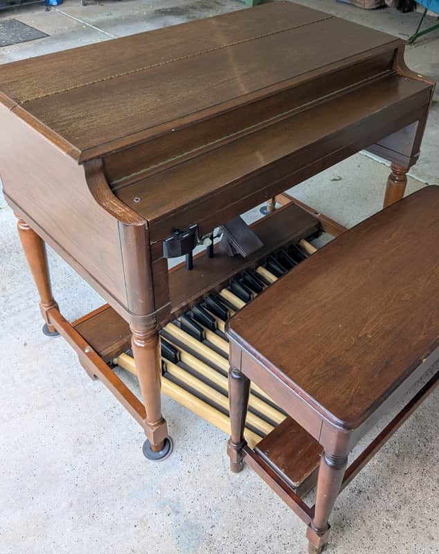 Hammond B3 with Leslie 122 1955 - 1974 - Mahogany image 1