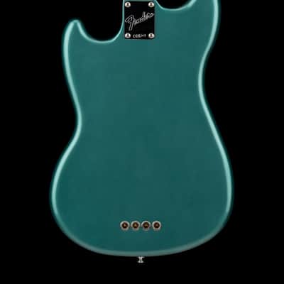 Fender American Professional Classic Mustang Bass - Faded Sherwood Green Metallic #90066 image 2