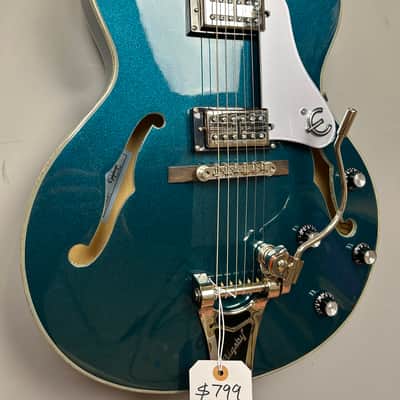 Epiphone Emperor Swingster 2025 - Delta Blue Metallic image 3