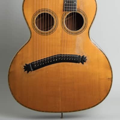 Stahl 10 Sub-Bass Harp Guitar, made by Larson Brothers, c. 1912, NO CASE case. image 3