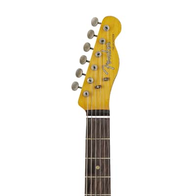 Fender Joe Strummer Road Worn Telecaster Electric Guitar, RW FB, Black, MX2228XXXX image 8