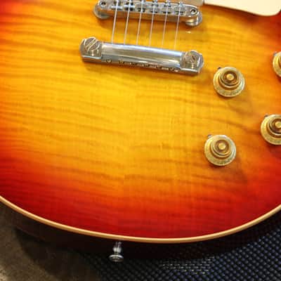 Minty! 2021 Gibson Custom Shop Historic '59 Les Paul Standard Reissue Electric Guitar Heritage Cherry VOS + COA OHSC image 5