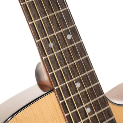 Cort L60BK Luce Series L60 Orchestra Cutaway Acoustic Electric Guitar - Natural Gloss (L60CENAT-U) image 4