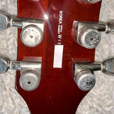 ESP LTD EC-1000 deluxe FM - Amber Sunburst Electric guitar made in Korea image 12