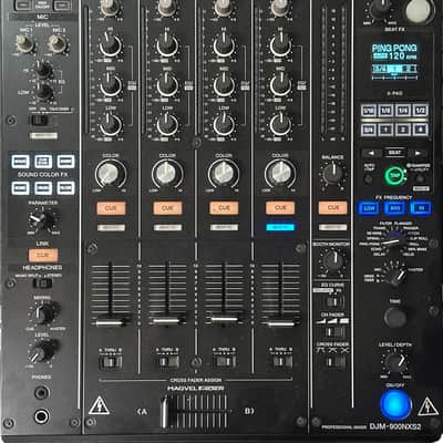 Pioneer DJM-900NXS2 4-channel DJ Mixer with Effects 2018 - Black image 2