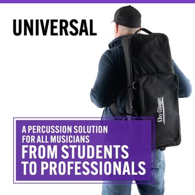 On-Stage BSK2500 Bell Kit - The Ultimate Percussion Package for Musicians, Unleash Your Creativity with Bells, Sturdy Stand, Mallets, Practice Pad and a Convenient Carrying Bag image 5