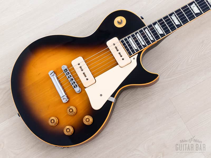 1980 Gibson Les Paul Pro Deluxe Vintage Electric Guitar Tobacco Sunburst w/ P-90 Pickups, Case