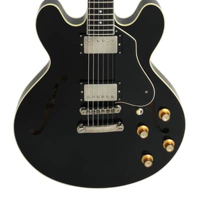CollingsI-35 LC Vintage Jet Black with ThroBak Pickups image 2