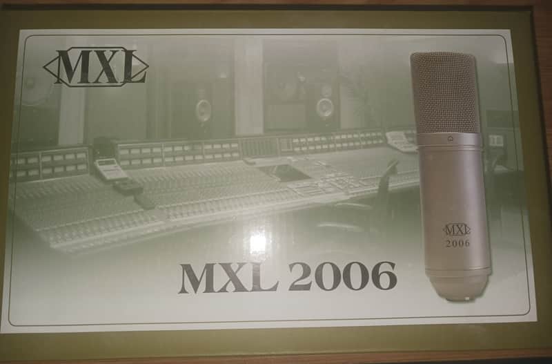 MXL 2006 Condenser Microphone with Mount and Case image 1