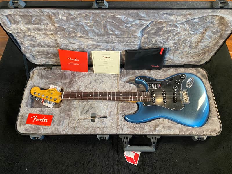 Fender American Professional II Stratocaster Rosewood Fretboard Dark Night #US210102355 7lb 13.3oz image 1