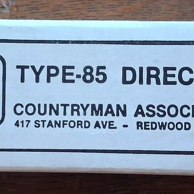 Countryman Type 85 Active Direct Box 2000s - Black image 5
