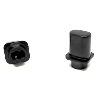 2 bouton Top-Hat noir de switch Fender® Pure Vintage pour Telecaster 099-4937-000 image 1