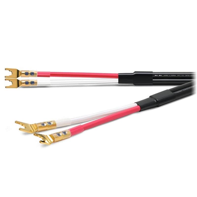 Oyaide ACROSS3000 SGY/3.0m (speaker cable with Y-lug terminals) image 1