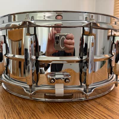 Pearl Sensitone 6.5x14 Steel Shell Snare Drum image 6