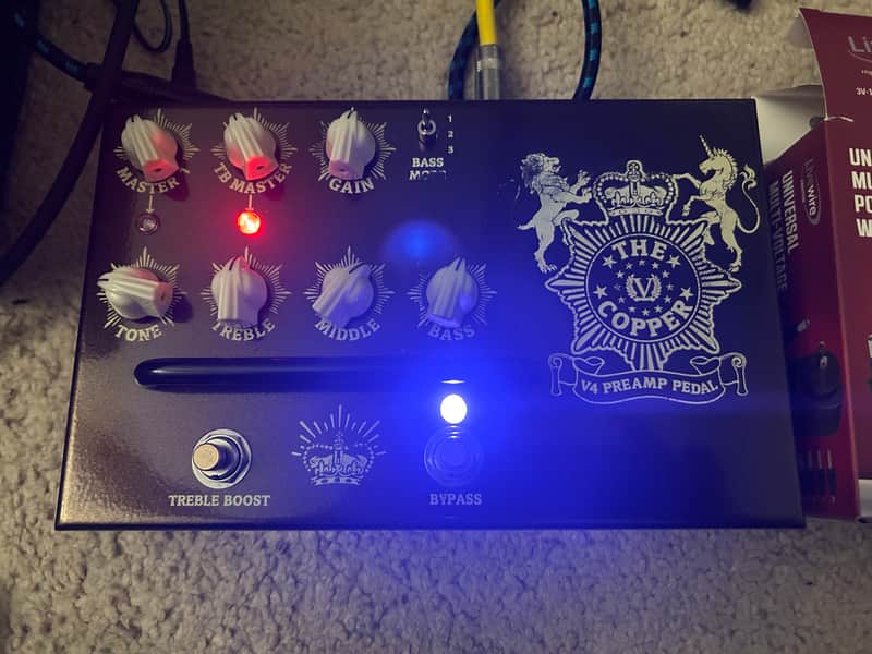 Victory Amps V4 The Copper Preamp　美品　中古品 Victory Amps V4 The Copper Valve Overdrive/Preamp | Reverb