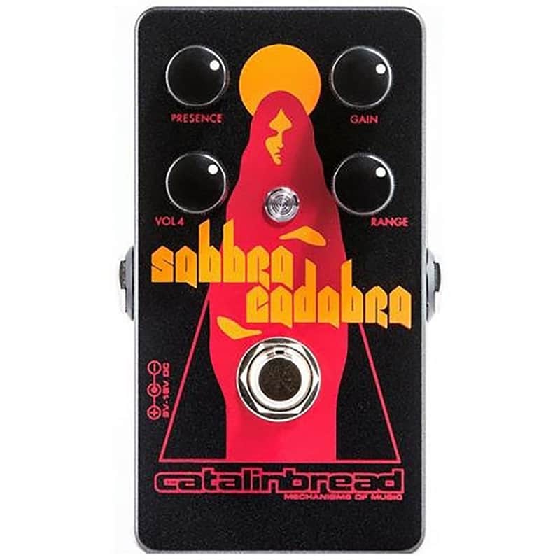 Catalinbread Sabbra Cadabra Distortion Guitar Effects Pedal image 1