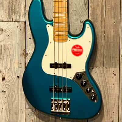 NEW Squier Classic Vibe Active '70s Jazz Bass - Ocean Turquoise, Ships Ultra Fast With Pro Set Up! image 2