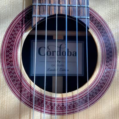 VV: RARE Cordoba GK Studio Ltd Flamenco Negra guitar, pup, nice bag, AMAZING WOOD, BEST PRICE image 9