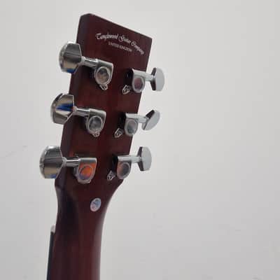 Tanglewood Crossroads TWCRT 3/4 - Acoustic Guitar - Dark Brown/Black - Excellent w/ Soft Case image 2