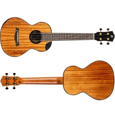 Flight Nomad Royal Series Solid Mahogany Top Rosewood Neck 4-String Tenor Ukulele w/Gig Bag & Humidifier image 3