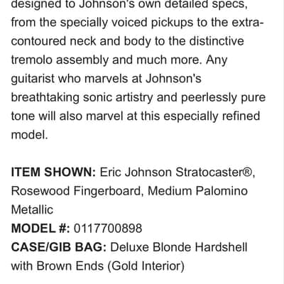 Fender Eric Johnson Stratocaster 2010 - Gibson Gold Top Lacquer image 2