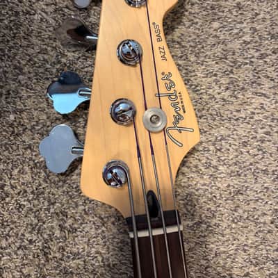 Fender American Series Jazz Bass with Rosewood Fretboard 2000 - 2007 3-Color Sunburst image 3