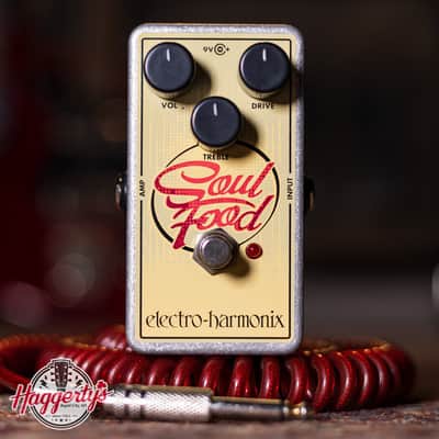 Electro-Harmonix Soul Food Overdrive Guitar Effects Pedal image 1