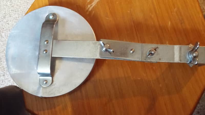 RARE Hoshino Star Hoshino EXTERNAL Bass Drum MUFFLER / Tone Control 60s - Aluminum / Chrome image 1
