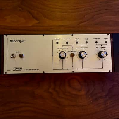 Immagine Behringer Model 636 Spring Reverb Unit 2024 - Present - Silver - 2