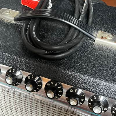 1976 Fender Pro Reverb Silverface 2x12 Combo – Original CTS Speakers, Tube Amp, Footswitch image 6