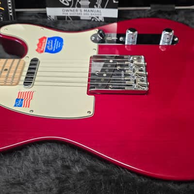 Fender Highway One Telecaster 2008 TIME CAPSULE! Translucent Red American Tele USA Guitar image 2