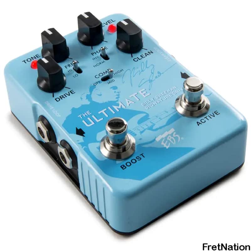 EBS Billy Sheehan Ultimate Signature Drive Pedal - EB-BSU image 1