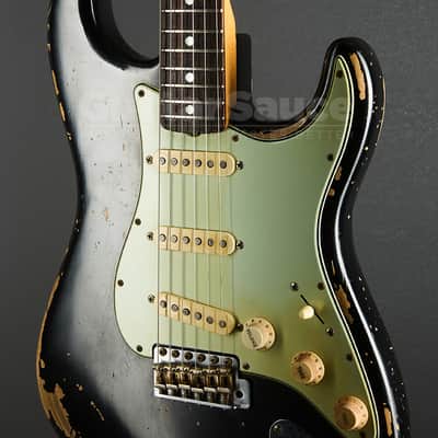 Fender Custom Shop Masterbuilt Jason Smith Stratocaster Landau 68 Relic 2020 - Black (COD 2257UG) image 6