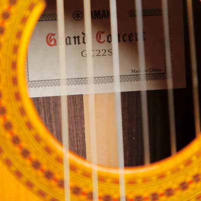Yamaha GC22S All Solid Classical Nylon-String Acoustic Guitar Pre-Owned image 8