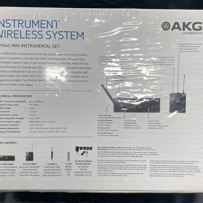 AKG AKG WMS 40 Mini Instrument Wireless System 2010s - Black image 2