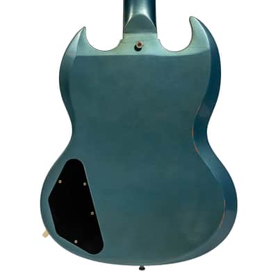 Gibson Custom 1964 SG Standard Reissue Murphy Lab, Light Aged Antique Pelham Blue image 2