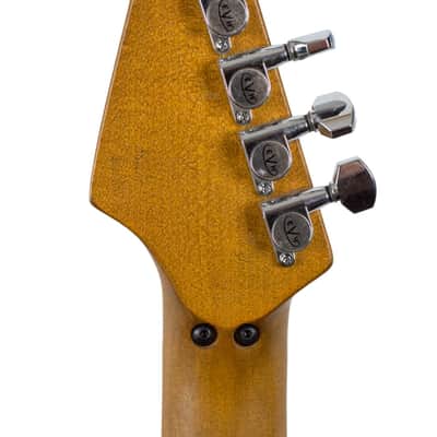 New EVH Limited Edition Relic Series Frankenstein "Frankie" Vintage Sunburst #EVH2114799 image 6