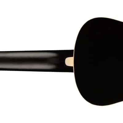 Fender Avalon Tenor Ukulele, Walnut Fingerboard, Black Model #: 0970450506 image 2