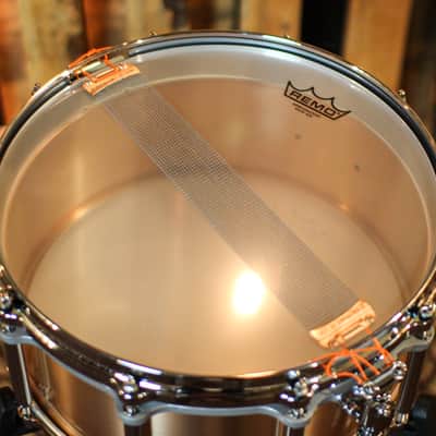 Pearl 14x6.5 Free Floating Phosphor Bronze Snare Drum image 5