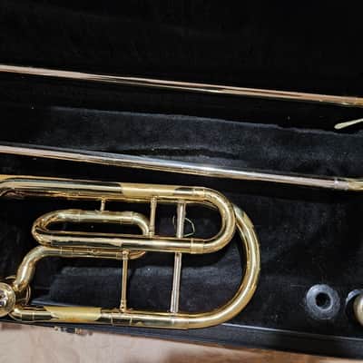 Bach Soloist F-Trigger Trombone With Case, MP, Good Condition image 9