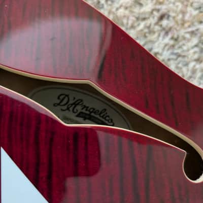 D'Angelico Premier Grateful Dead DC 2017 - 2019 - Red, White & Blue Graphic image 2