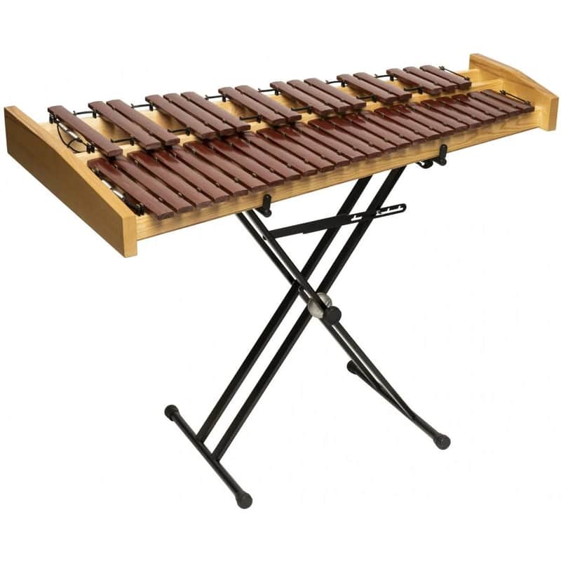 Stagg MARIMBA 40 SYN 40-Key Desktop Synthetic Marimba Set w/Padded Gig Bag & Pair of Marimba Mallets image 1