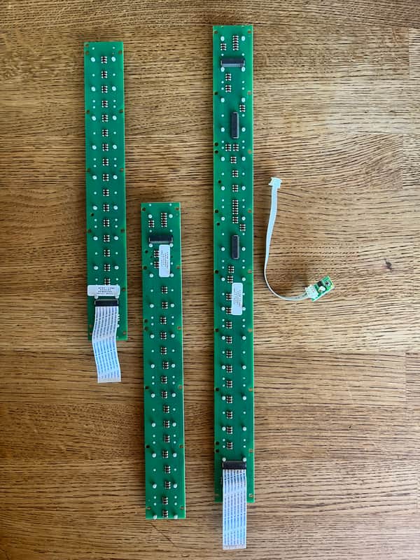 Nord Stage 4 HA73 FATAR triple sensor Key Contact PCB Board Set FATAR