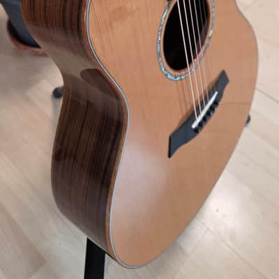 Taylor GS Custom Shop Grand Symphony 1 of 1 Tree Inlay Flame Hawaiian KOA and Hand Select Rosewood Masterbuilt Master Built Presentation American BTO Built-to-Order USA Acoustic-Electric Guitar image 21
