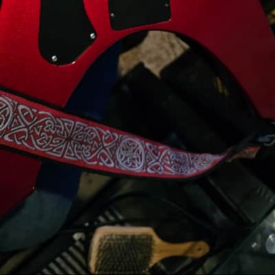 Kramer Nite-V Charlie Parra Signature 2010s - Candy Apple Red image 4