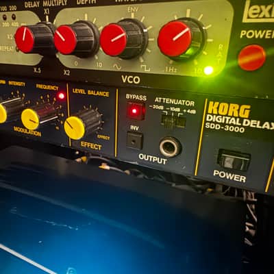 Korg SDD-3000 Digital Delay 1980s - Black image 1