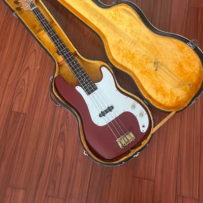 Univox Precisely Bass 1970s - Red image 1