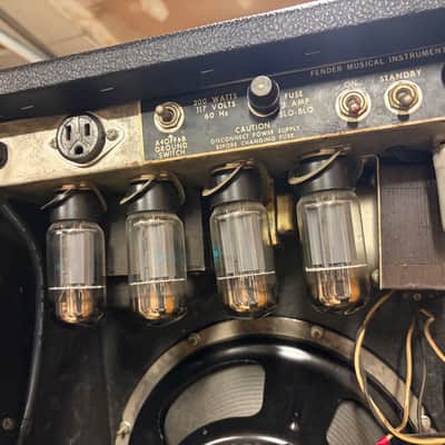 1974 Fender Twin Reverb Silverface 100-Watt 2x12 Combo – Serviced, Original Transformers, Footswitch image 20