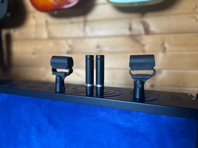 Josephson C42MP Small Diaphragm Cardioid Condenser Microphone Matched Pair 2010s - Black image 1